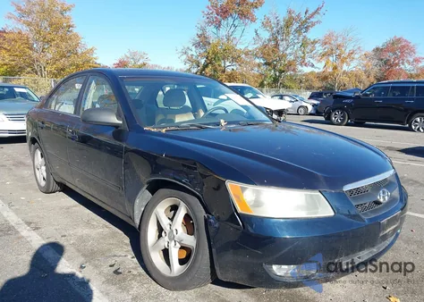 2007 Hyundai Sonata Gls z USA, uszkodzony, nr VIN 5NPET46C27H289448
